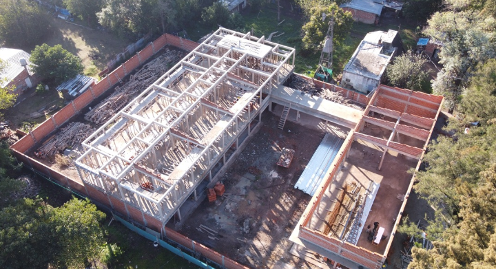 MERLO: AVANZA LA CONSTRUCCIÓN DE UNA NUEVA ESCUELA SECUNDARIA EN EL BARRIO LA TEJA DE PONTEVEDRA