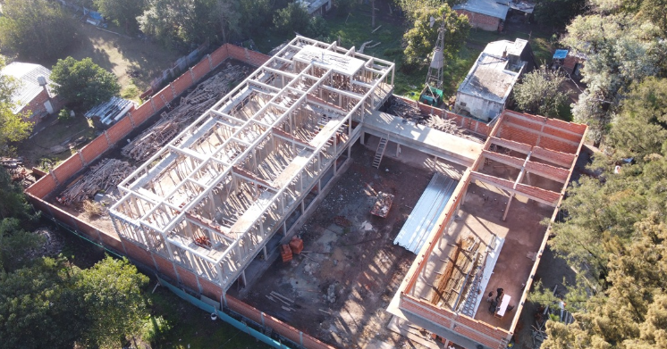 MERLO: AVANZA LA CONSTRUCCIÓN DE UNA NUEVA ESCUELA SECUNDARIA EN EL BARRIO LA TEJA DE PONTEVEDRA