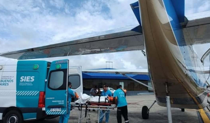 LA PROVINCIA REALIZÓ MÁS DE 30 VUELOS SANITARIOS EN LO QUE VA DEL AÑO