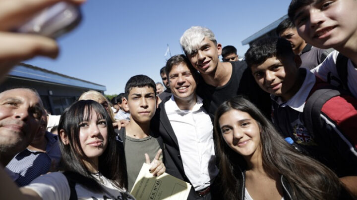 EDUCACIÓN:                  Kicillof inauguró el nuevo edificio de la Escuela Secundaria N° 43 de Morón