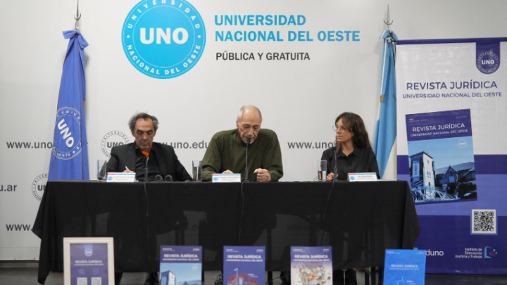 “EL DERRUMBE DEL ESTADO”: ZAFFARONI Y FERREYRA ENCABEZARON UNA JORNADA ACADÉMICA EN LA UNO