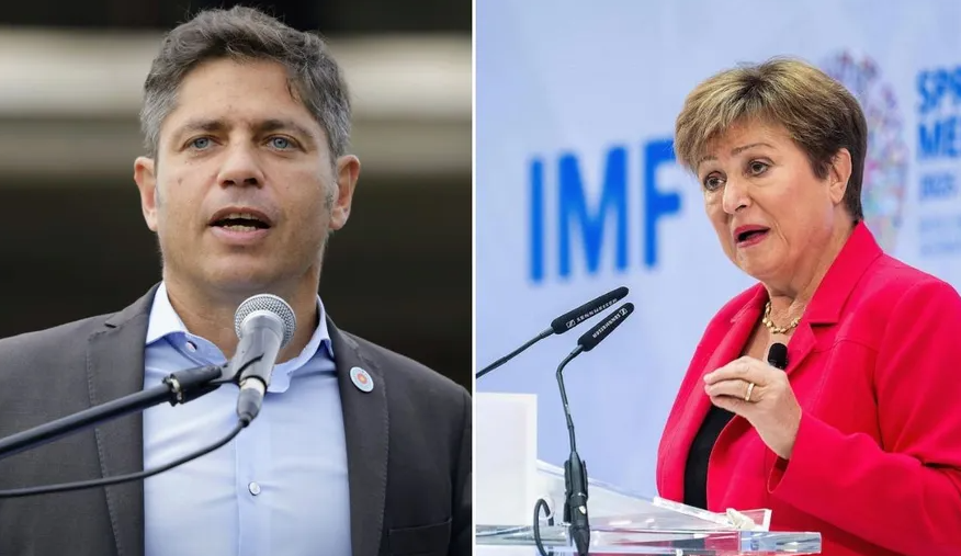 KICILLOF SOLICITÓ AL FMI INVESTIGAR A GEORGIEVA POR SU INTERVENCIÓN EN LAS ELECCIONES ARGENTINAS