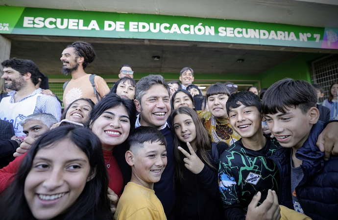 KICILLOF INAUGURÓ NUEVA INFRAESTRUCTURA EDUCATIVA EN ENSENADA