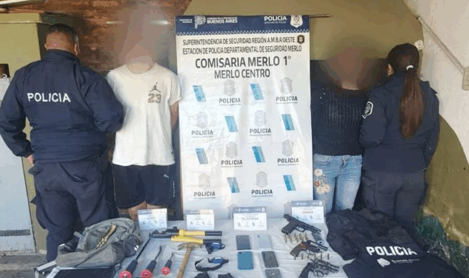 MERLO: DETIENEN A DELINCUENTE CON PEDIDO DE CAPTURA TRAS UN ROBO