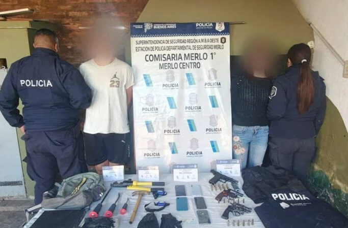MERLO: DETIENEN A DELINCUENTE CON PEDIDO DE CAPTURA TRAS UN ROBO