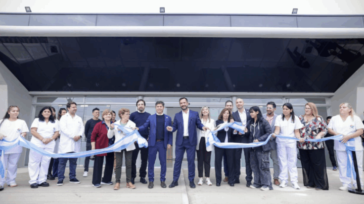 KICILLOF INAUGURÓ UNA UNIDAD DE DIAGNÓSTICO PRECOZ EN ESCOBAR Y CRITICÓ LA “LÓGICA DE LA MOTOSIERRA”