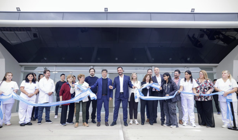 KICILLOF INAUGURÓ UNA UNIDAD DE DIAGNÓSTICO PRECOZ EN ESCOBAR Y CRITICÓ LA “LÓGICA DE LA MOTOSIERRA”