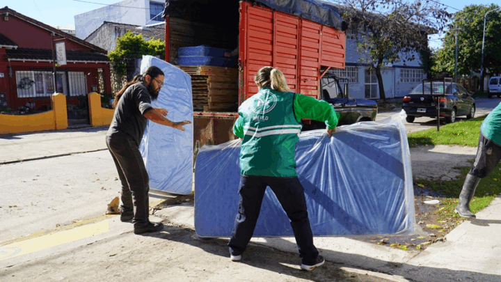 MERLO: OPERATIVOS DE ASISTENCIA EN LOS BARRIOS TRAS EL TEMPORAL