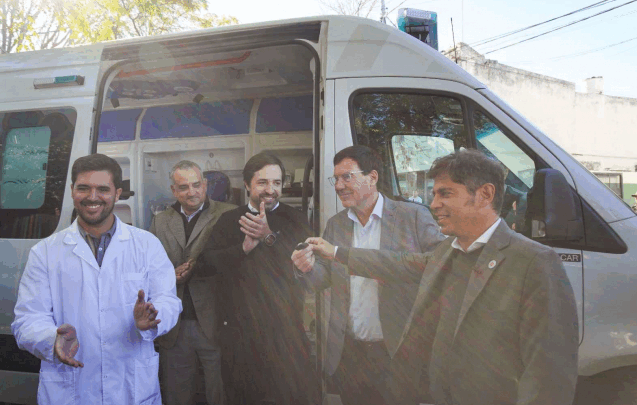 LA PROVINCIA LLEGÓ A LAS 360 AMBULANCIAS ENTREGADAS