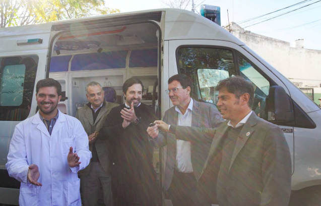LA PROVINCIA LLEGÓ A LAS 360 AMBULANCIAS ENTREGADAS