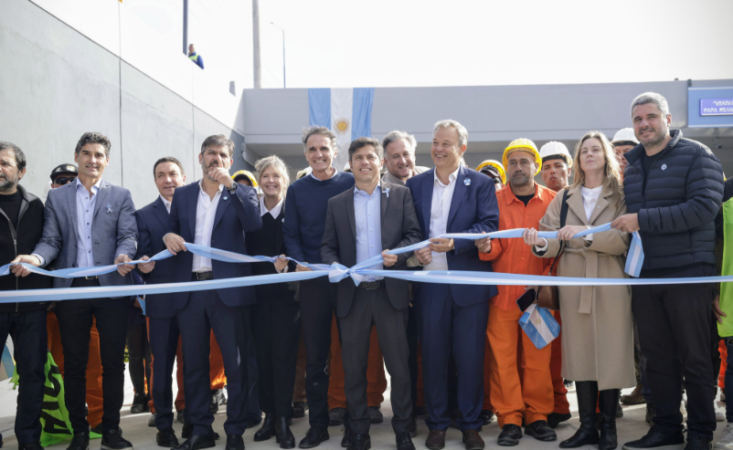 ALMIRANTE BROWN: KICILLOF INAUGURÓ EL NUEVO VIADUCTO “PAPA FRANCISCO” EN LA RUTA PROVINCIAL N°4