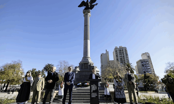 KICILLOF Y ALAK INAUGURARON LAS OBRAS DE REMODELACIÓN DE PLAZA ITALIA