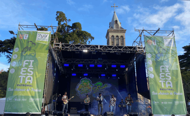 MÁS DE 100 MIL PERSONAS DISFRUTARON DE LA FIESTA PATRONAL DE PADUA