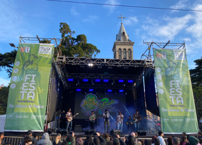 MÁS DE 100 MIL PERSONAS DISFRUTARON DE LA FIESTA PATRONAL DE PADUA