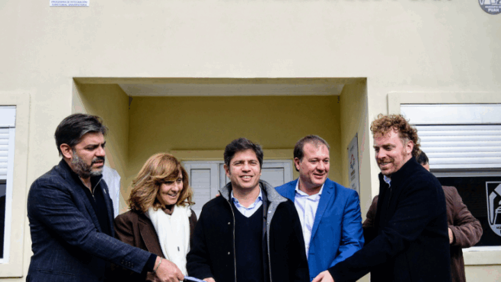 KICILLOF INAUGURÓ UN NUEVO CENTRO UNIVERSITARIO EN PUAN