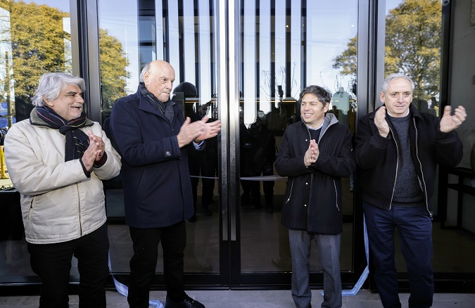 CHASCOMÚS: KICILLOF PARTICIPÓ DE LA INAUGURACIÓN DEL NUEVO HOTEL DE UTEDYC