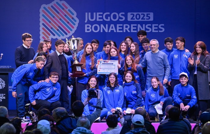 KICILLOF PRESENTÓ LOS JUEGOS BONAERENSES 2025: “SON NUEVOS VÍNCULOS, COMPAÑERISMO Y SOLIDARIDAD”