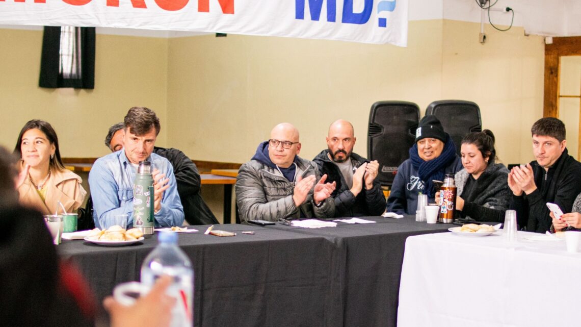 GHI ENCABEZÓ EL LANZAMIENTO DE LA MESA POLÍTICA DEL MOVIMIENTO DERECHO AL FUTURO EN MORÓN Y HABLÓ DE “UNA LISTA DE UNIDAD”