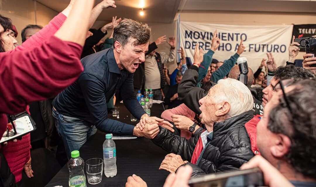 MASIVO APOYO DE LOS SINDICATOS A LUCAS GHI EN MORÓN