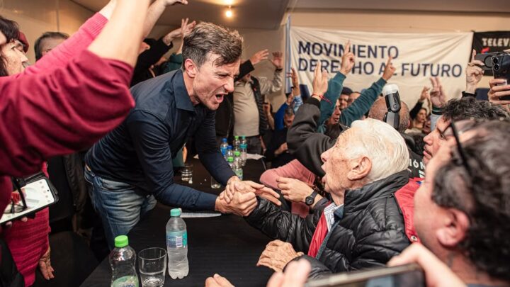 MASIVO APOYO DE LOS SINDICATOS A LUCAS GHI EN MORÓN