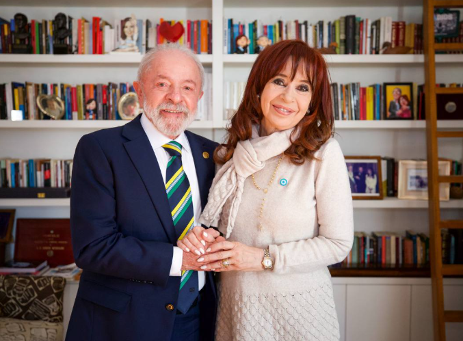 CRISTINA KIRCHNER RECIBIÓ A LULA DA SILVA: “MUCHO MÁS PERSONAL QUE POLÍTICO”