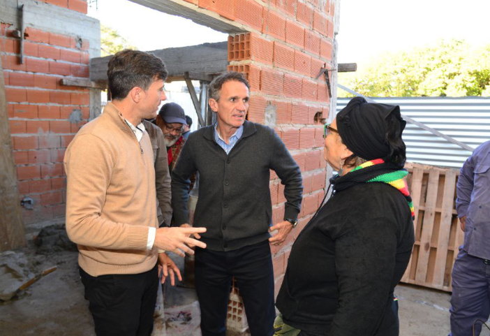 GHI Y KATOPODIS RECORRIERON OBRAS ESTRATÉGICAS EN MORÓN: “EN LA PROVINCIA LA OBRA PÚBLICA SIGUE TENIENDO UN LUGAR CENTRAL”