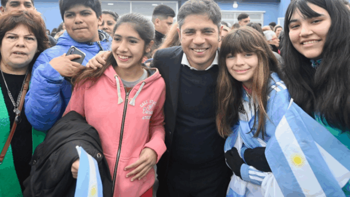 PILAR: KICILLOF INAUGURÓ EL NUEVO EDIFICIO DE LA ESCUELA SECUNDARIA N° 14 EN PRESIDENTE DERQUI