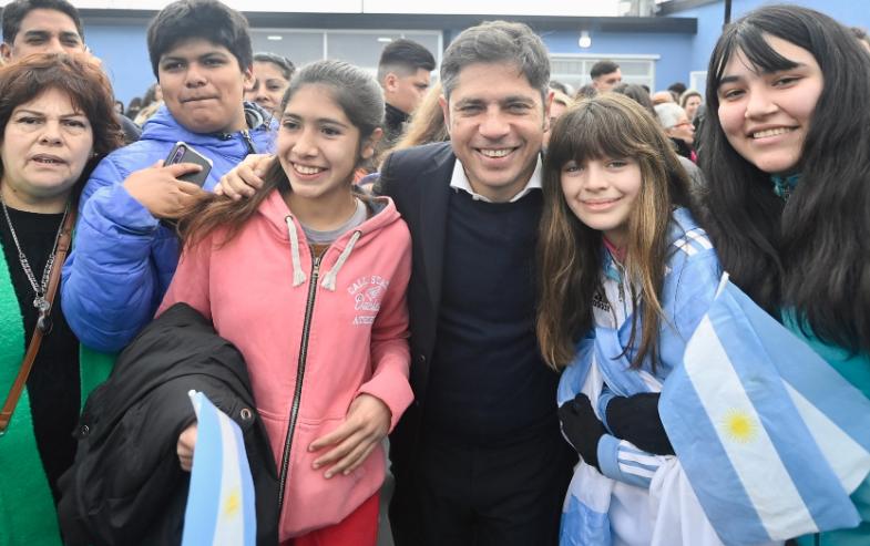 PILAR: KICILLOF INAUGURÓ EL NUEVO EDIFICIO DE LA ESCUELA SECUNDARIA N° 14 EN PRESIDENTE DERQUI
