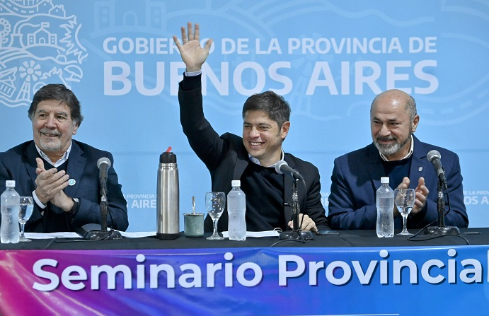 KICILLOF ENCABEZÓ LA APERTURA DEL PRIMER SEMINARIO PROVINCIAL SOBRE CENTROS SOCIOEDUCATIVOS Y COMUNITARIOS