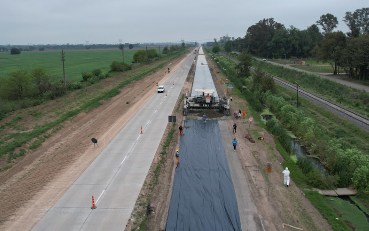 OBRAS QUE TRANSFORMAN: AVANZA LAS OBRAS DE DUPLICACIÓN DE CALZADA DE LA RUTA PROVINCIAL Nº 40