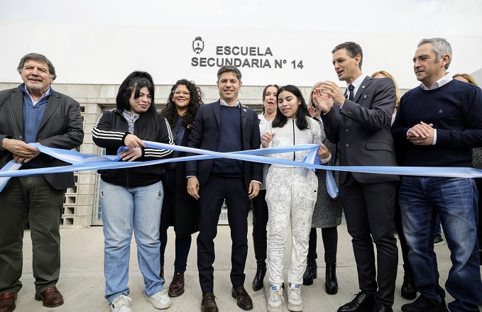 KICILLOF INAUGURÓ UN NUEVO POLO EDUCATIVO EN ALEJANDRO KORN: “SE VIENEN MOMENTOS MUY IMPORTANTES”