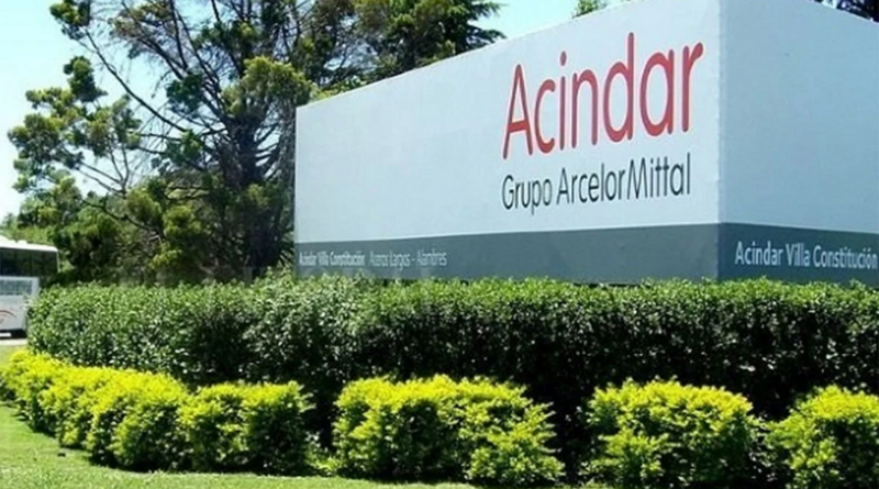 UOM: EL 80% DE LA PLANTA DE ACINDAR EN VILLA CONSTITUCIÓN ESTÁ SUSPENDIDA