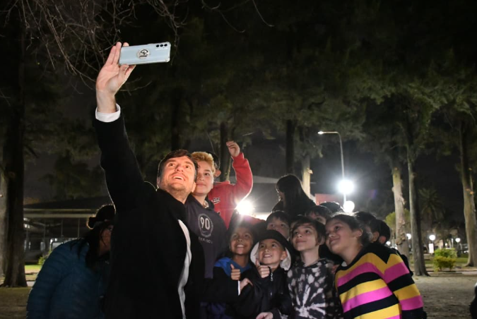 MORÓN: LUCAS GHI PARTICIPÓ DEL LANZAMIENTO DE “QUINTO ACAMPA”