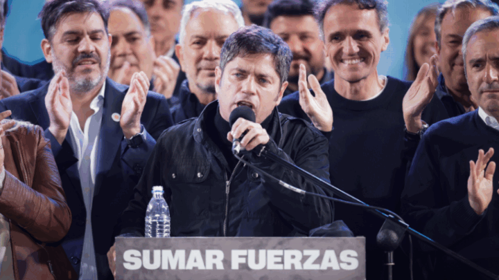 AXEL KICILLOF: “EL PUEBLO SE CANSÓ DE QUE LE FALTEN EL RESPETO”