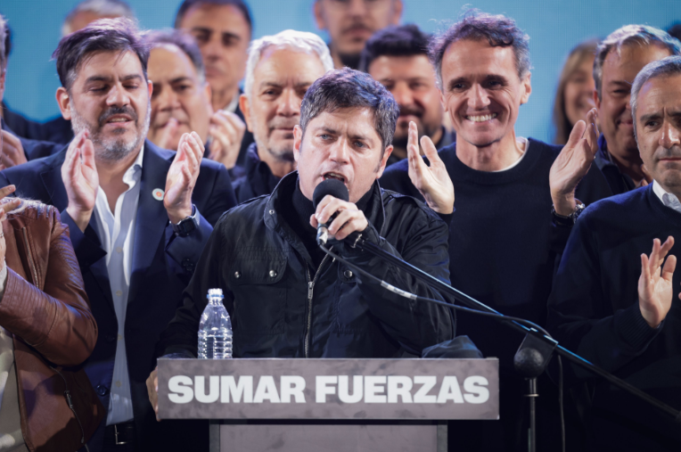 AXEL KICILLOF: “EL PUEBLO SE CANSÓ DE QUE LE FALTEN EL RESPETO”