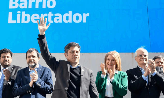 KICILLOF INAUGURÓ LA ESCUELA SECUNDARIA N°58 EN SAN MARTÍN