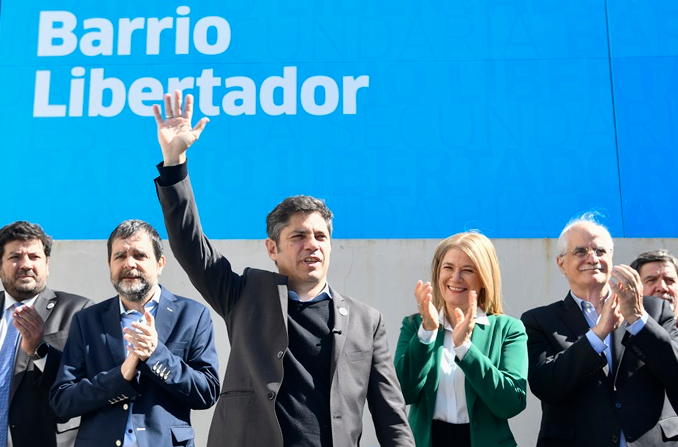 KICILLOF INAUGURÓ LA ESCUELA SECUNDARIA N°58 EN SAN MARTÍN