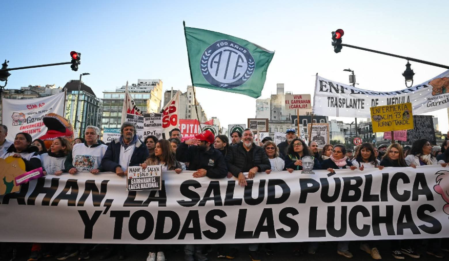 ATE EXIGE RECHAZAR VETOS Y LANZA PARO NACIONAL EN SALUD CON MOVILIZACIÓN AL CONGRESO PARA EL MIÉRCOLES 17