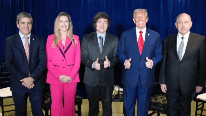 JAVIER MILEI SE REUNIÓ CON TRUMP Y RECIBIÓ SU APOYO: “TIENE MI TOTAL RESPALDO PARA LA REELECCIÓN”