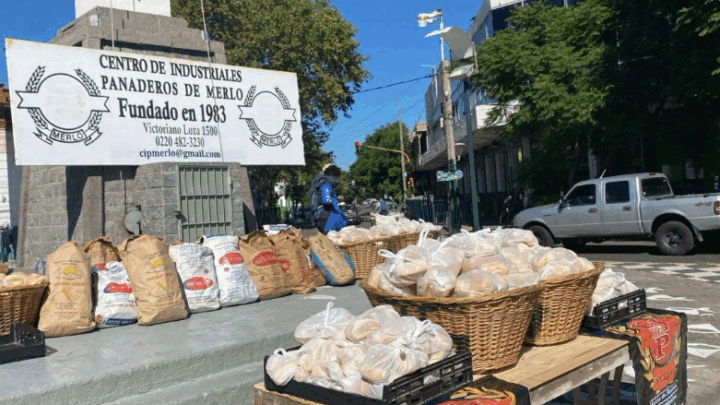 ESTE JUEVES, “PANAZO” EN MERLO: REGALARÁN 4 MIL KILOS DE PAN