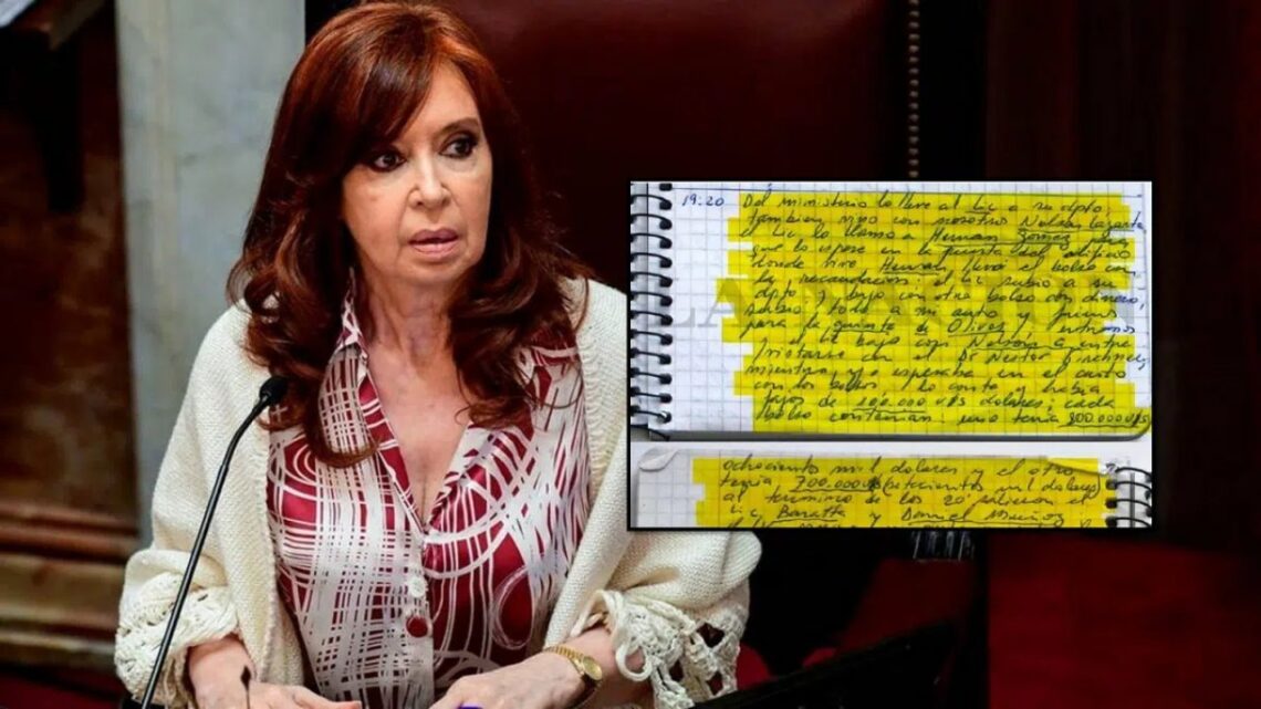 CRISTINA KIRCHNER DENUNCIA UN “ESCENARIO DE TORTURA” EN LA CAUSA CUADERNOS