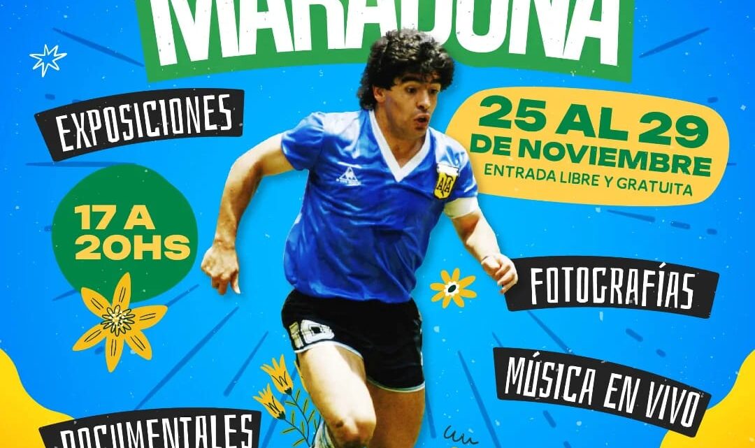 EXPERIENCIA MARADONA LLEGA A MERLO: UNA SEMANA DE HOMENAJE AL DIEGO