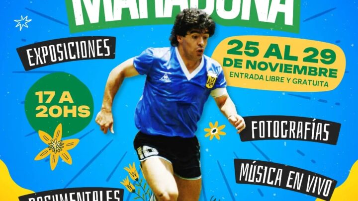 EXPERIENCIA MARADONA LLEGA A MERLO: UNA SEMANA DE HOMENAJE AL DIEGO