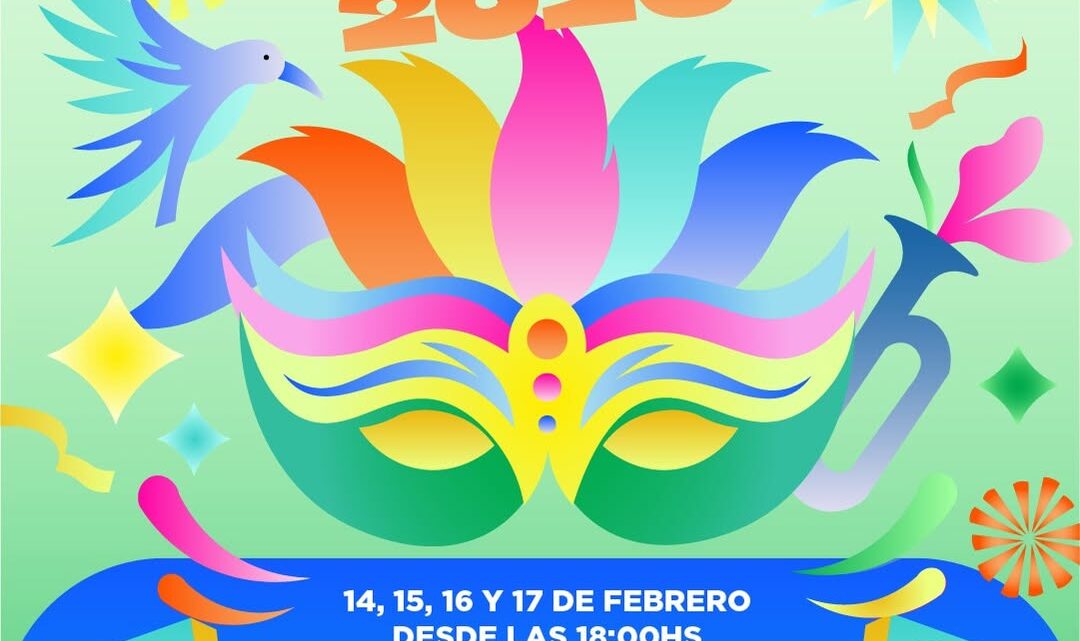 CARNAVALES EN MERLO 2026: CUATRO DÍAS DE FIESTA, MURGAS Y MÚSICA EN VIVO