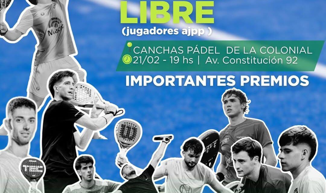 ABIERTO DE MERLO: EL MEJOR PÁDEL DE PRIMERA CATEGORÍA LLEGA A LA COLONIAL
