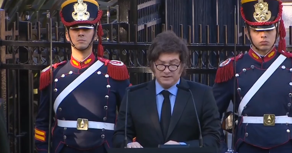 MILEI REAFIRMÓ EL RECLAMO POR MALVINAS EN UN ACTO MARCADO POR DEFINICIONES POLÍTICAS Y SEÑALES AL FUTURO DE LAS FUERZAS ARMADAS