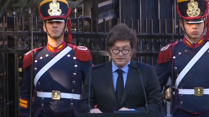 MILEI REAFIRMÓ EL RECLAMO POR MALVINAS EN UN ACTO MARCADO POR DEFINICIONES POLÍTICAS Y SEÑALES AL FUTURO DE LAS FUERZAS ARMADAS