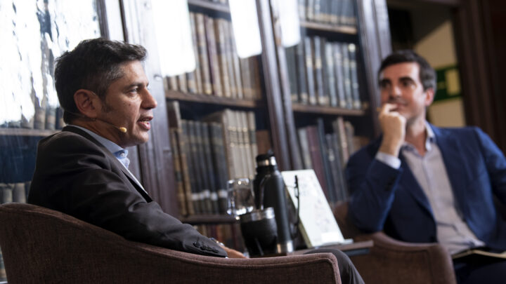 Kicillof: «La idea de que el mercado y el capitalismo pueden funcionar sin Estado es una enorme estafa»