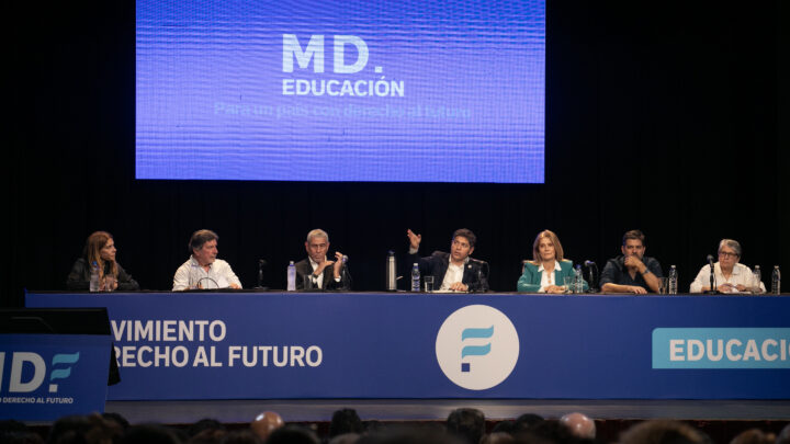 Kicillof: “Tenemos que transformar la educación pública para construir una Argentina productiva y soberana”