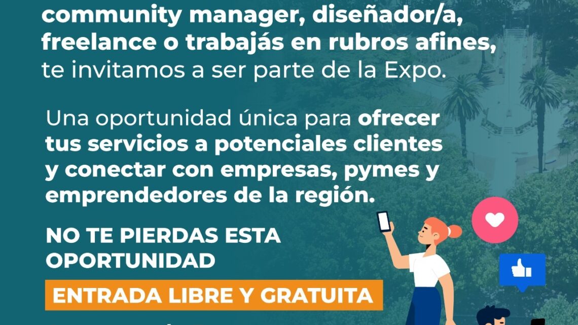 MARCOS PAZ IMPULSA LA ECONOMÍA DIGITAL CON UNA EXPO PARA CREADORES Y FREELANCERS